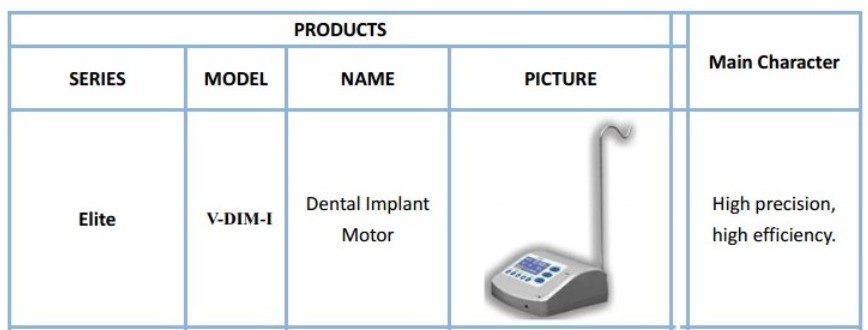 New Victory® Elite V-DIM-I Dental Implant Motor